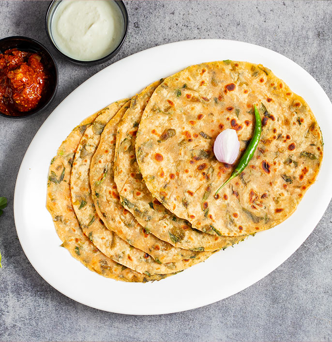 Ajwain Parathas
