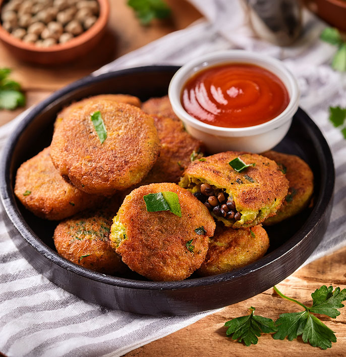 Black Eye Bean Fritters