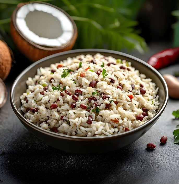 Caribbean Gungo Peas Rice