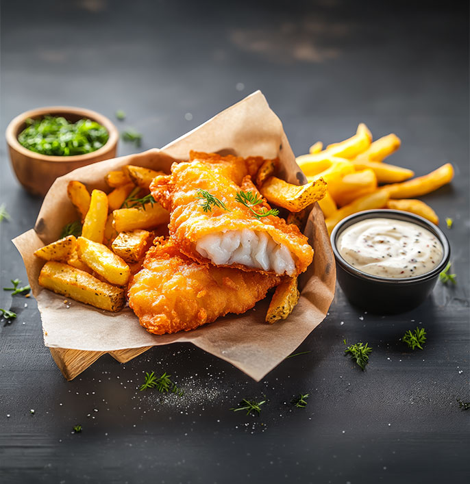 Classic Sunflower Oil Fried Fish