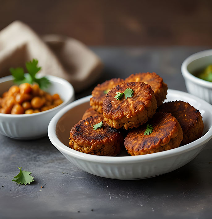 Kala Chana Tikki