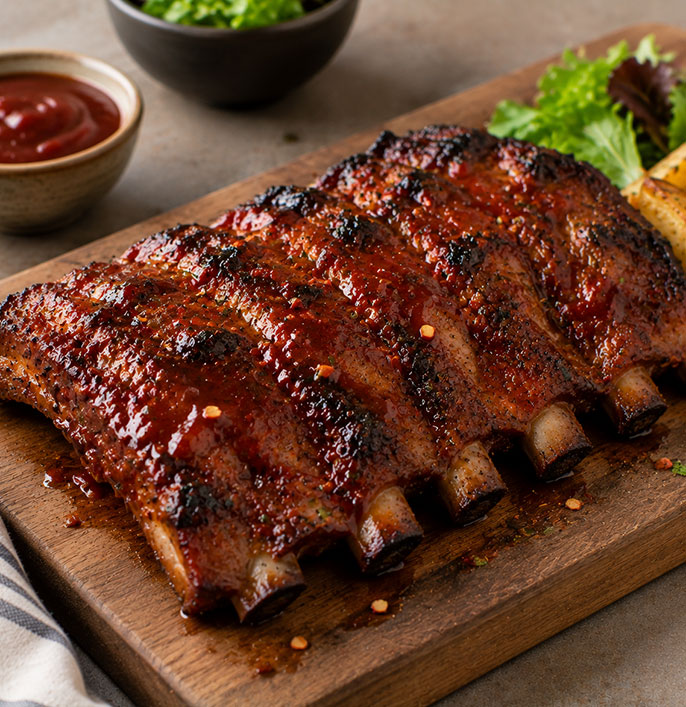 Ketchup BBQ Ribs