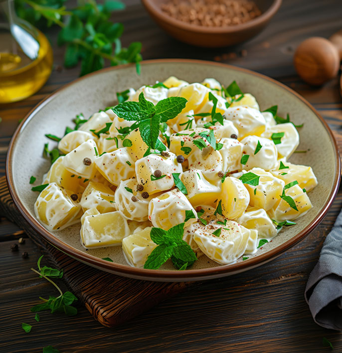 Mint Sauce Potato Salad