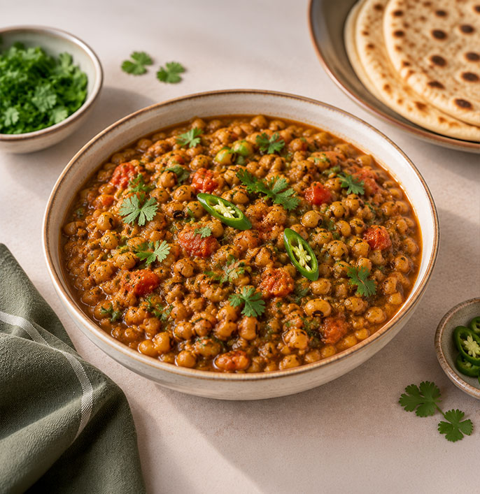 Moth Bean Curry (Matki Masala)
