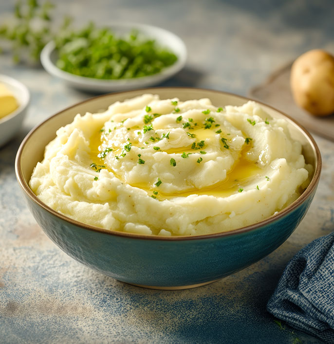 Onion-Flavoured Mashed Potatoes