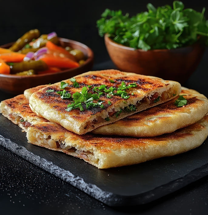 Pickle Butter Naan