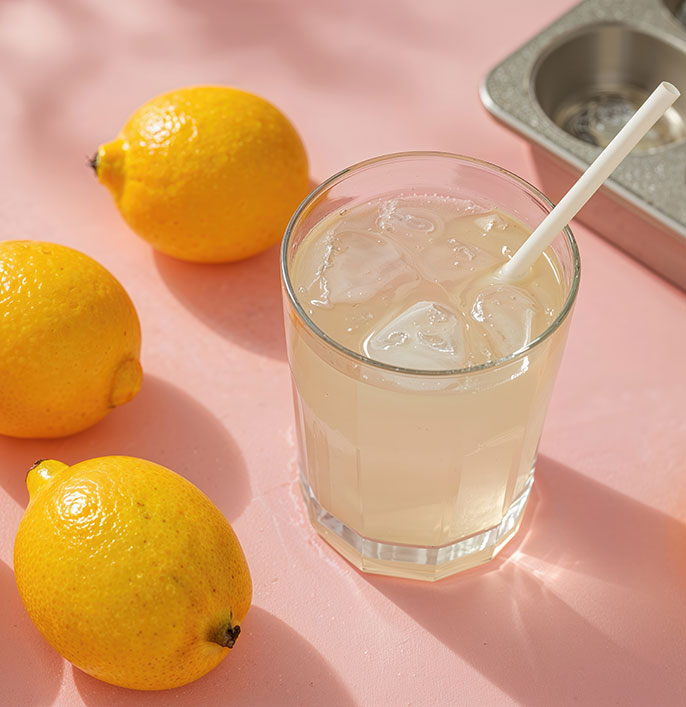 Pink Salt Lemonade