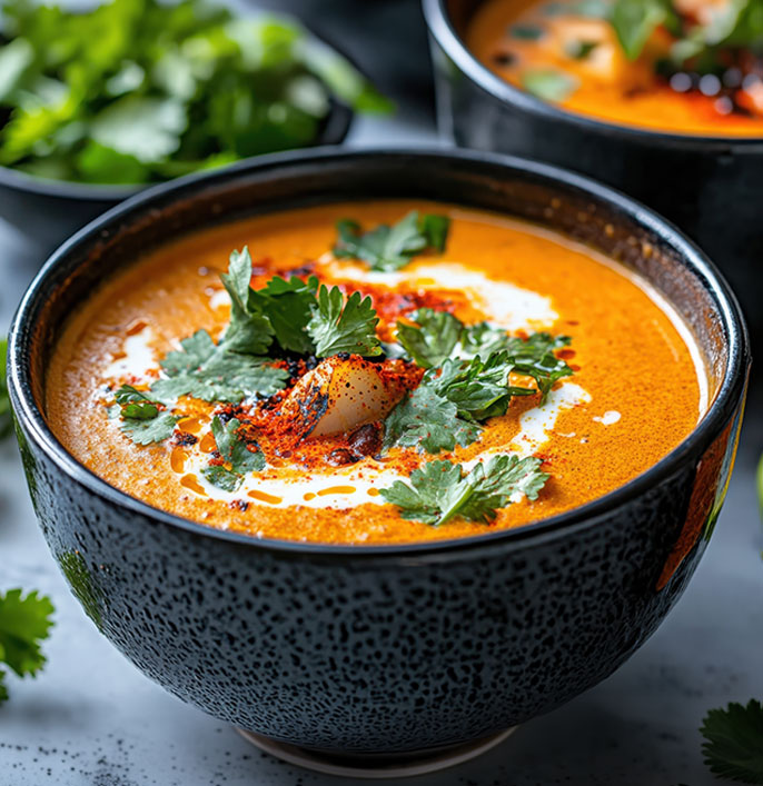 Red Lentil Coconut Soup