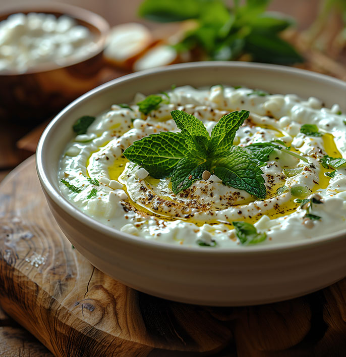 Refreshing Mint Yoghurt Dip