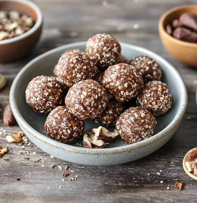 Spiced Date Energy Balls