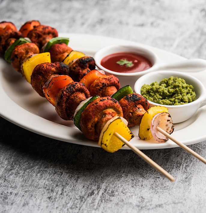 Tandoori Mushrooms