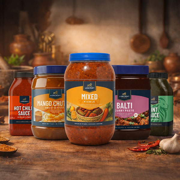 Pickles, sauces and pastes
